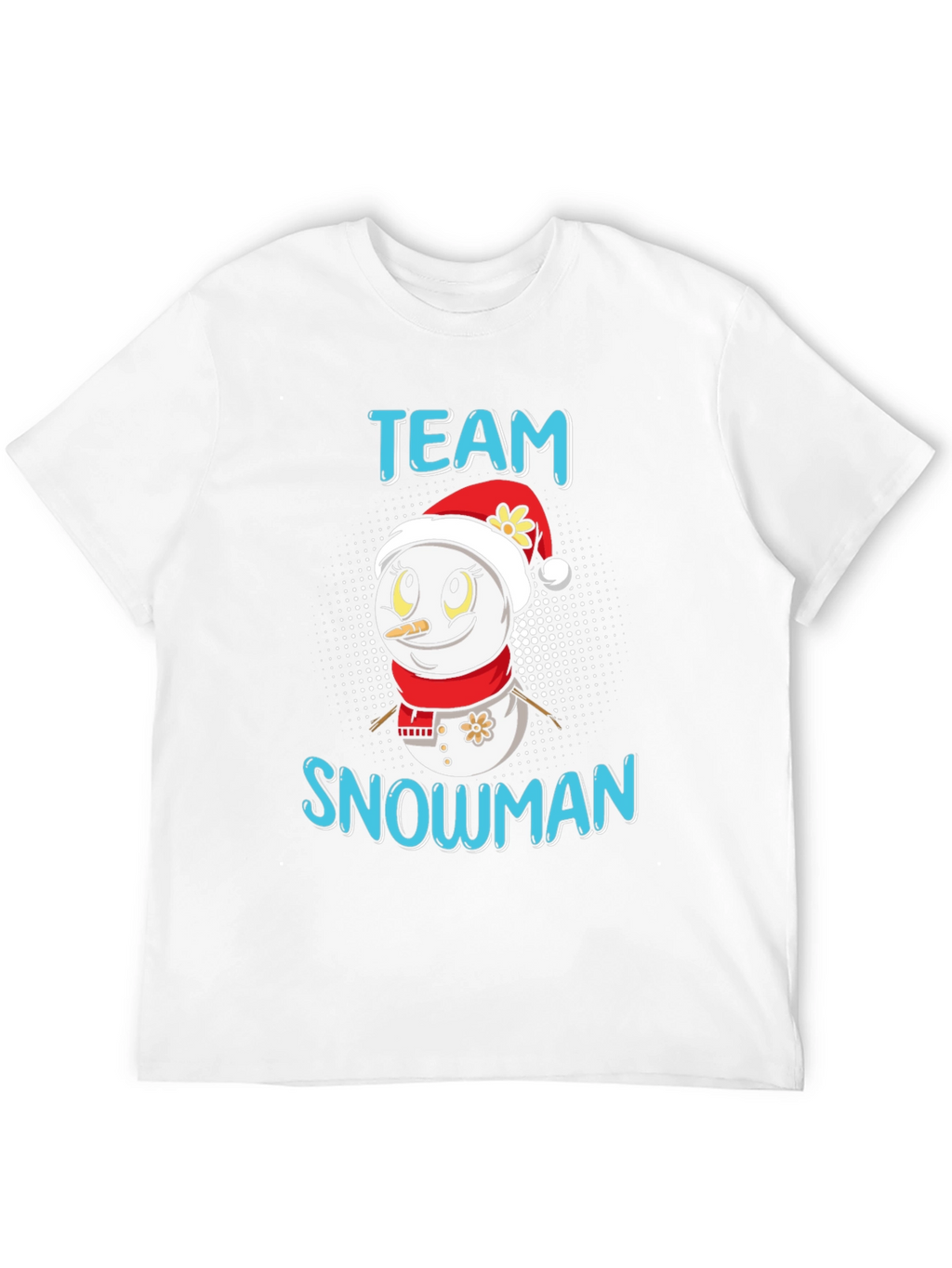 Team Snowman Holiday Graphic Tee