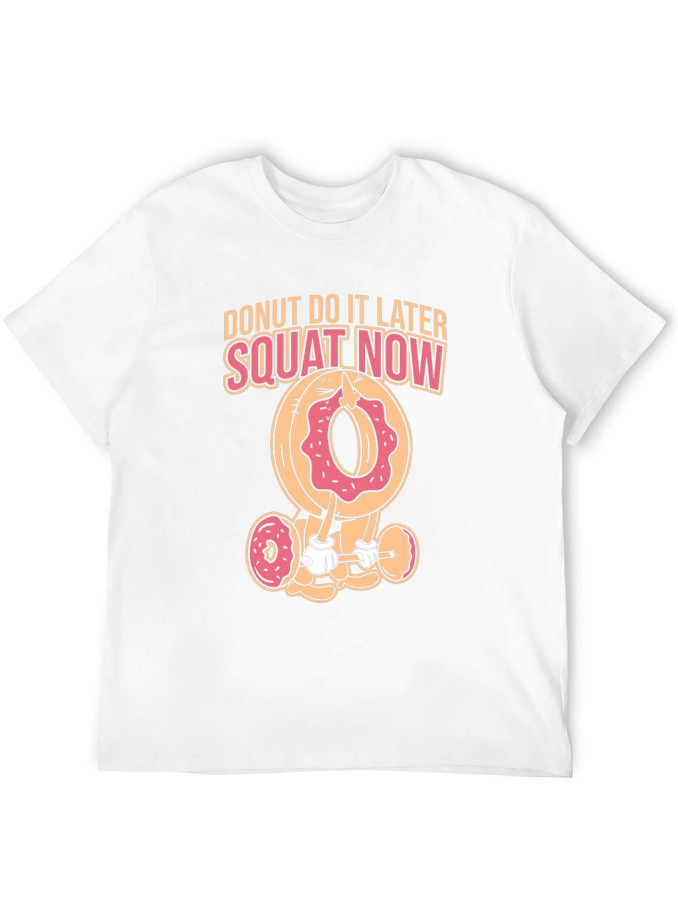Donut Squat Now Black T-Shirt