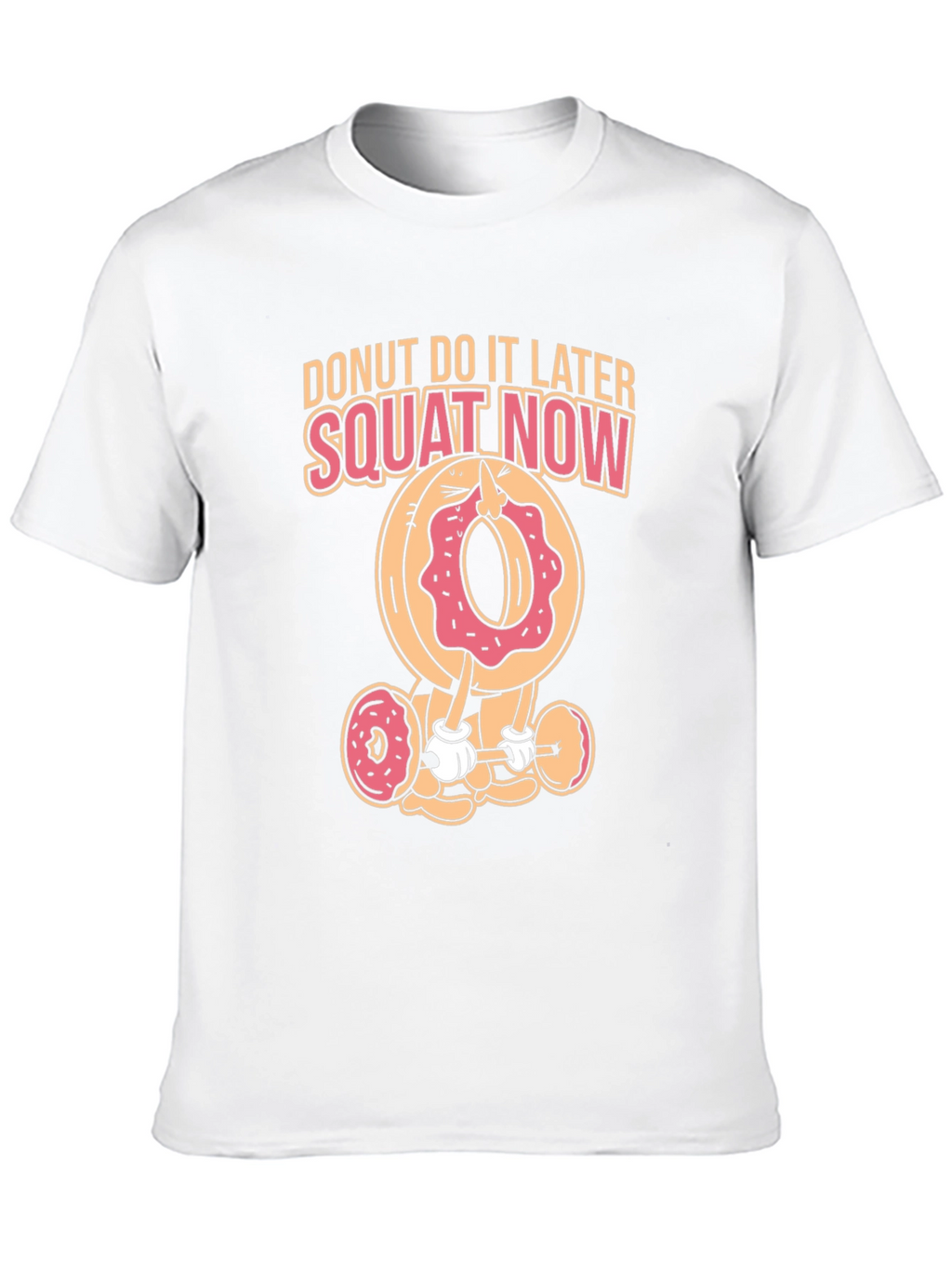 Donut Squat Now Black T-Shirt