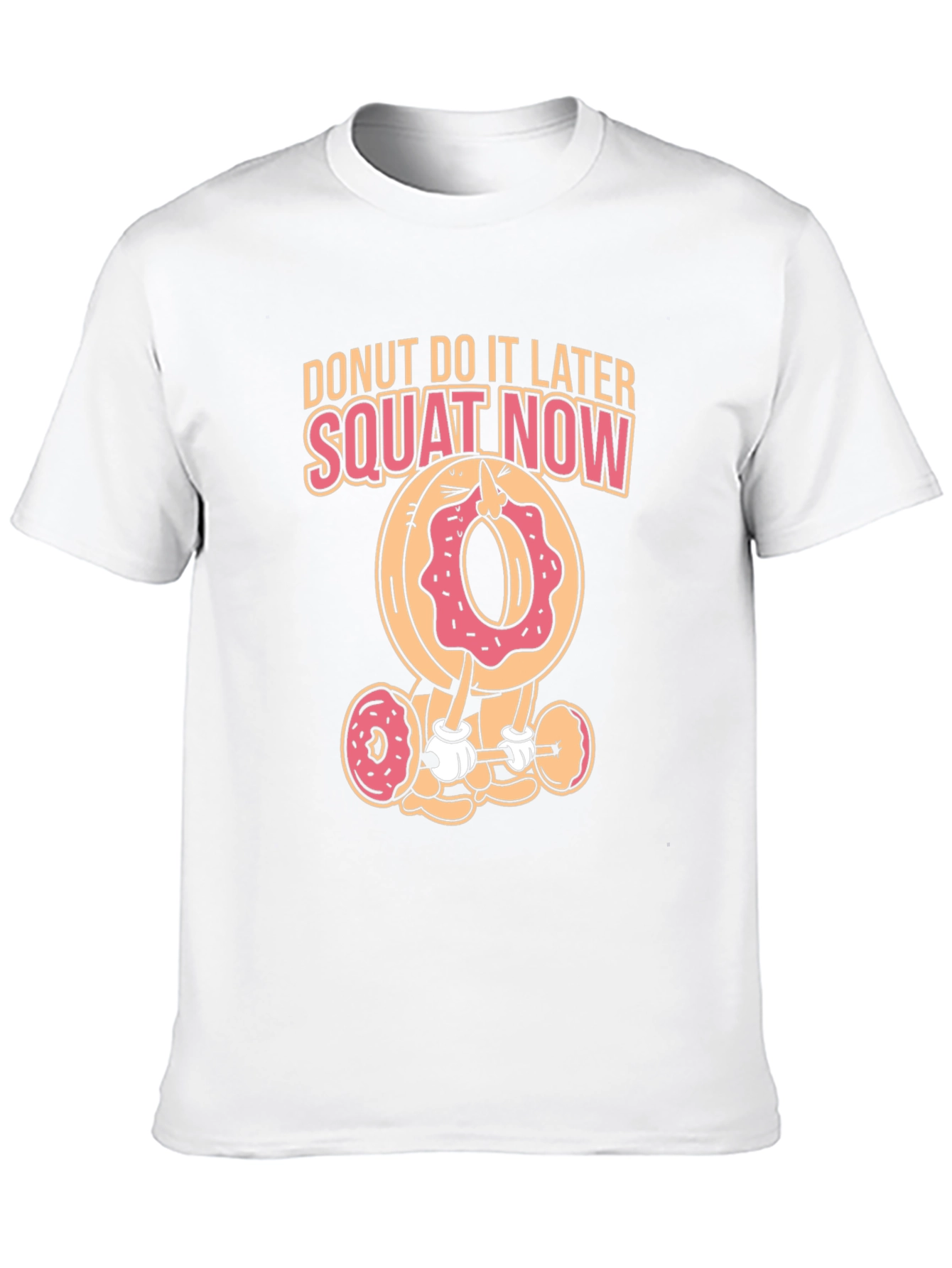 Donut Squat Now Black T-Shirt