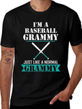 Baseball Grammy Graphic T-Shirt