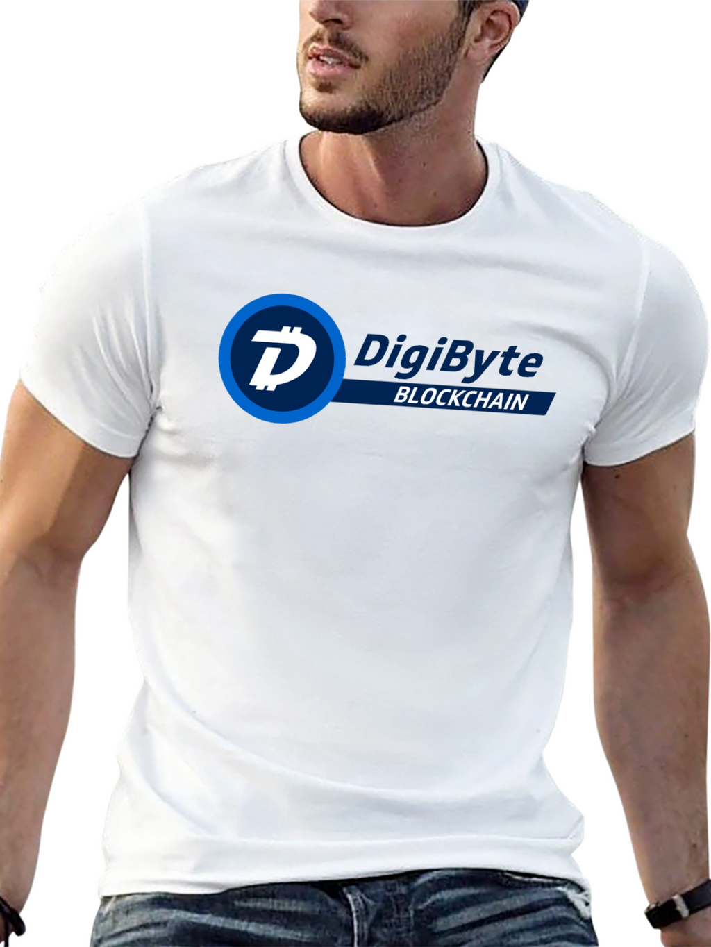 DigiByte Blockchain Graphic T-Shirt - Crypto Tee
