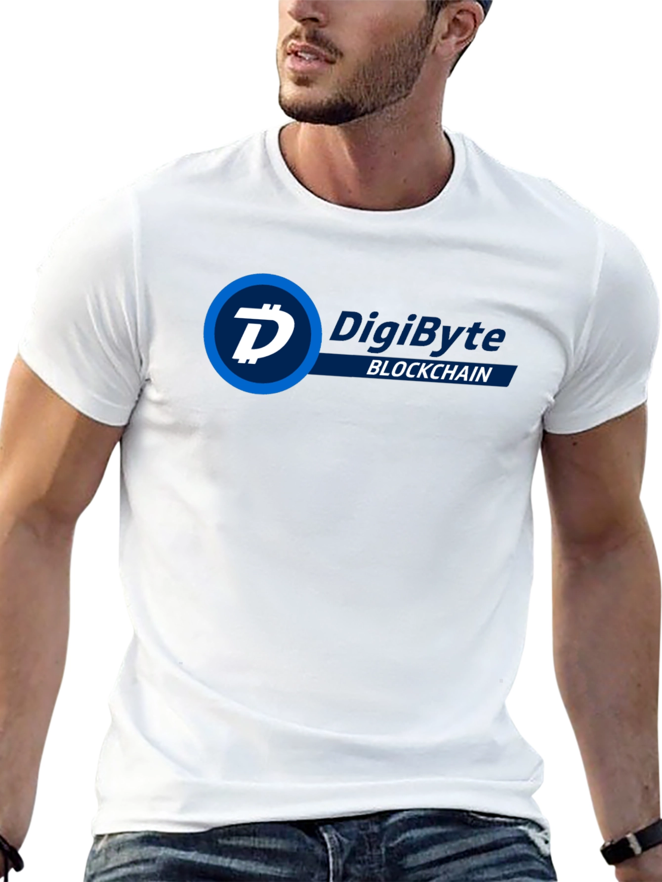 DigiByte Blockchain Graphic T-Shirt - Crypto Tee