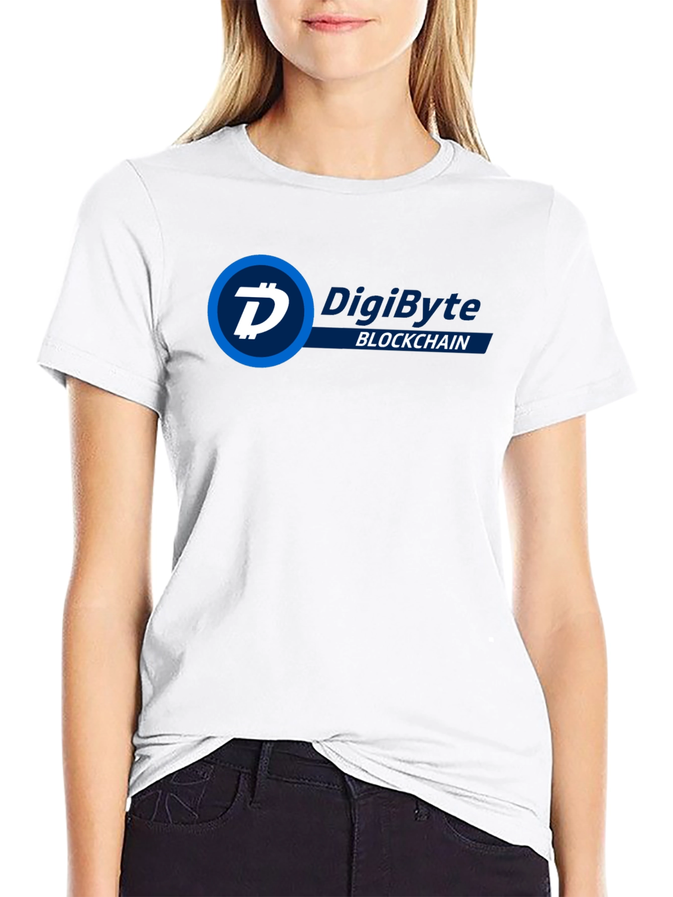 DigiByte Blockchain Graphic T-Shirt - Crypto Tee