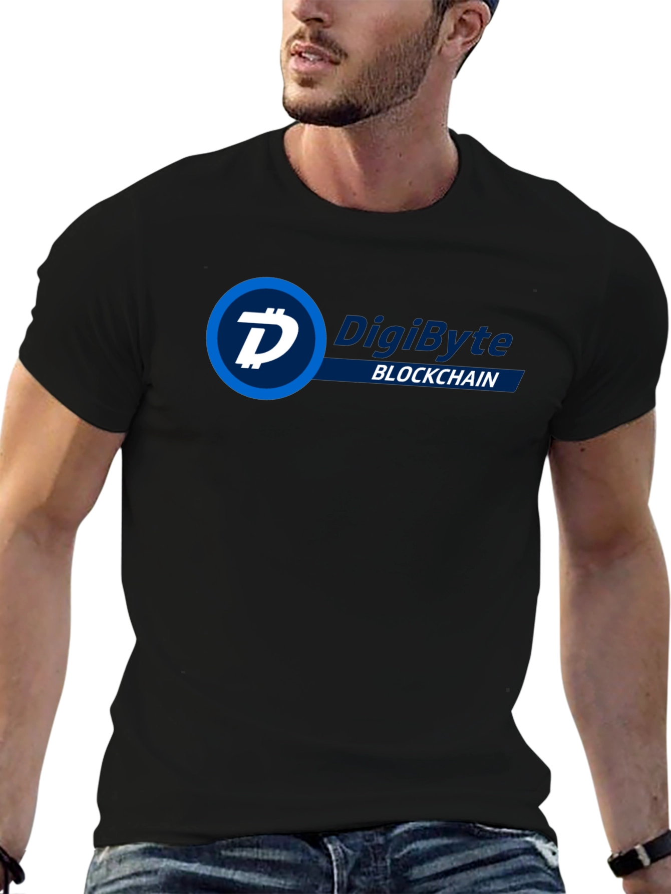 DigiByte Blockchain Graphic T-Shirt - Crypto Tee