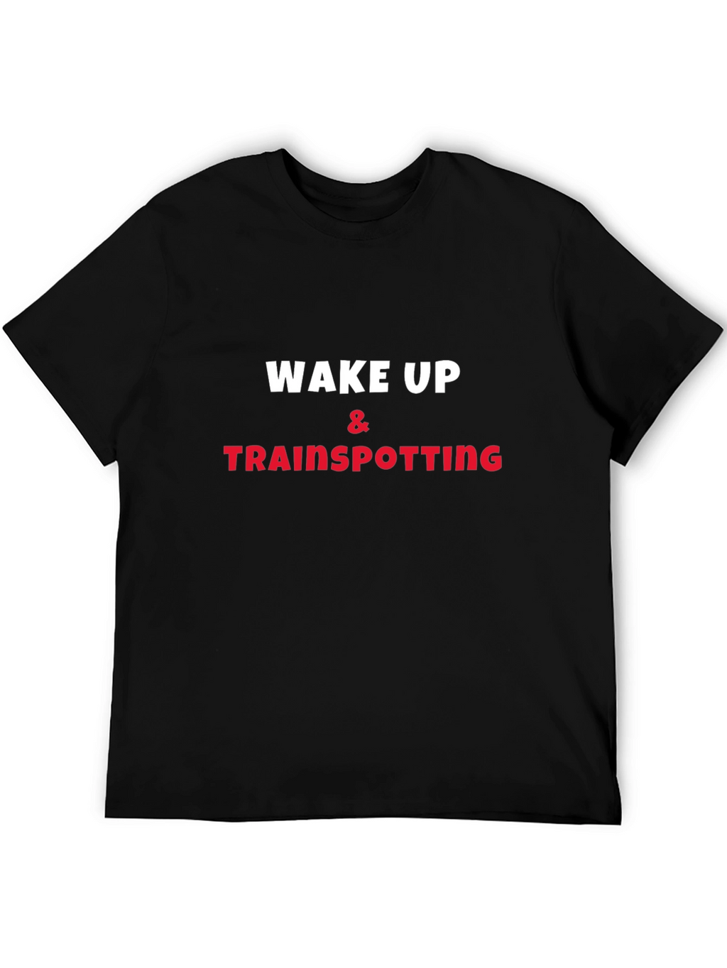 Wake Up & Trainspotting Graphic Tee - Unisex