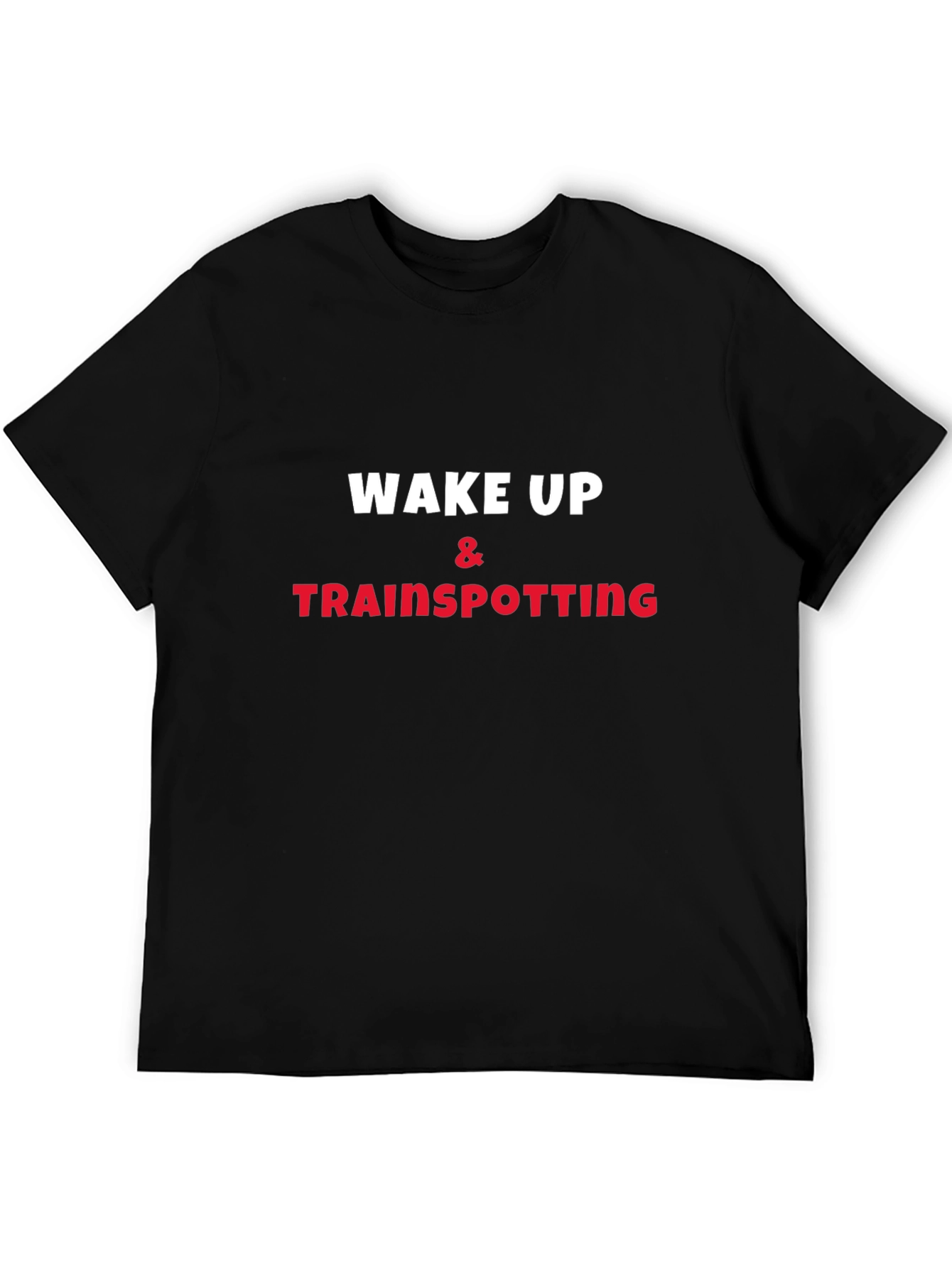 Wake Up & Trainspotting Graphic Tee - Unisex
