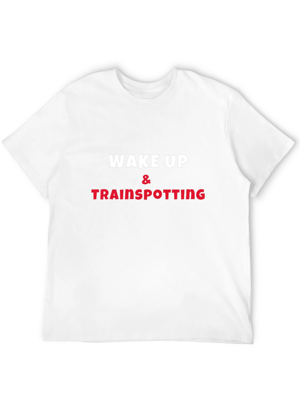 Wake Up & Trainspotting Graphic Tee - Unisex