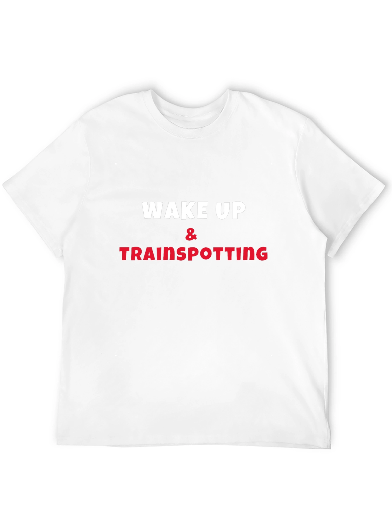 Wake Up & Trainspotting Graphic Tee - Unisex