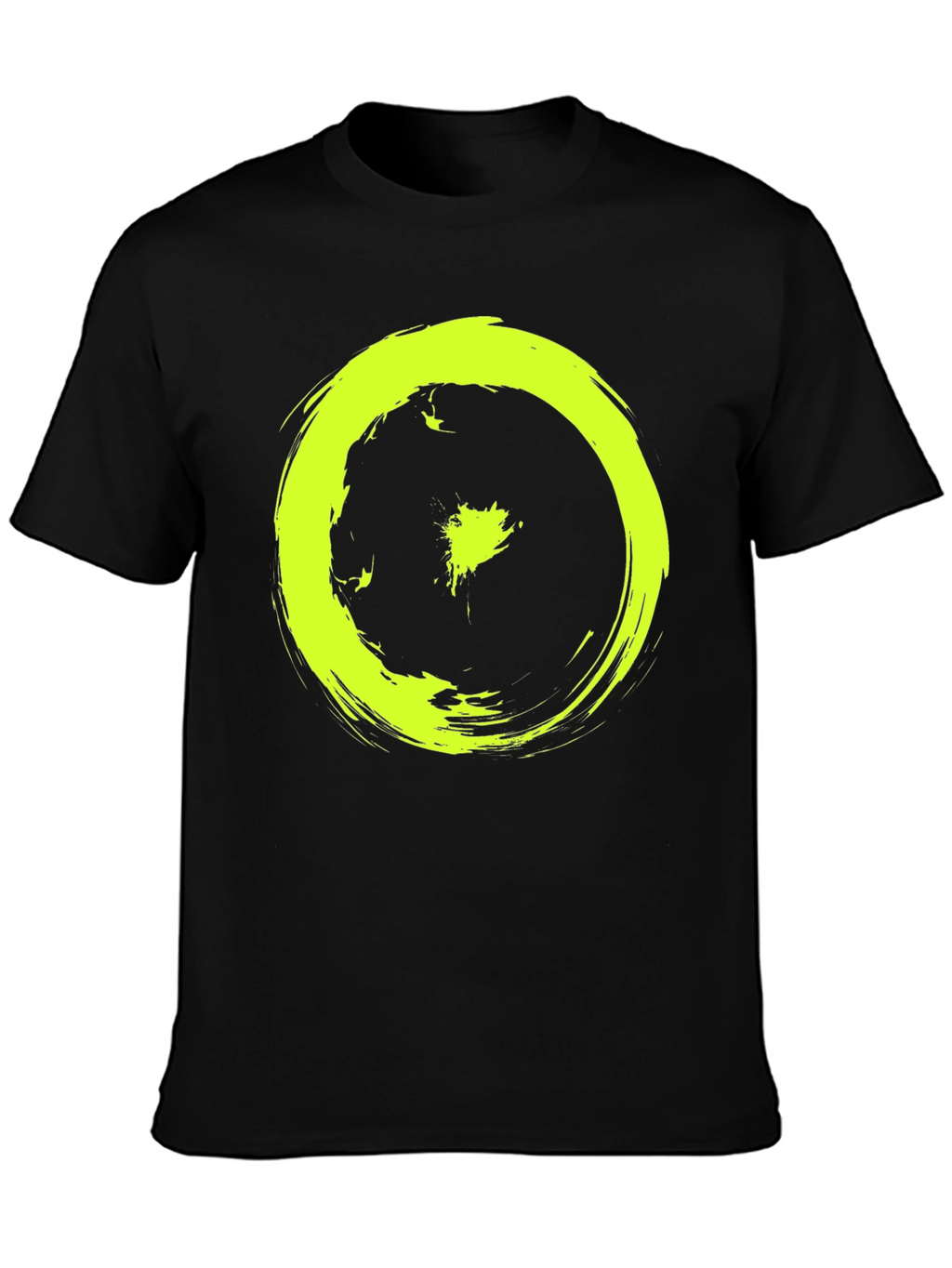Enso Circle Graphic Tee - Black Casual Shirt