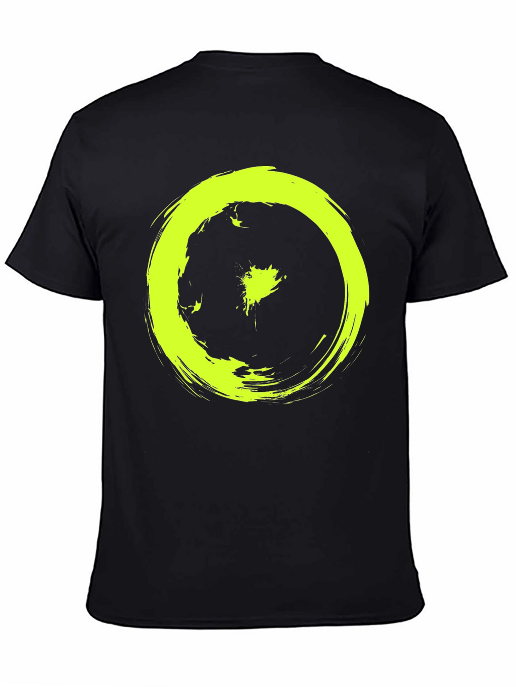 Enso Circle Graphic Tee - Black Casual Shirt