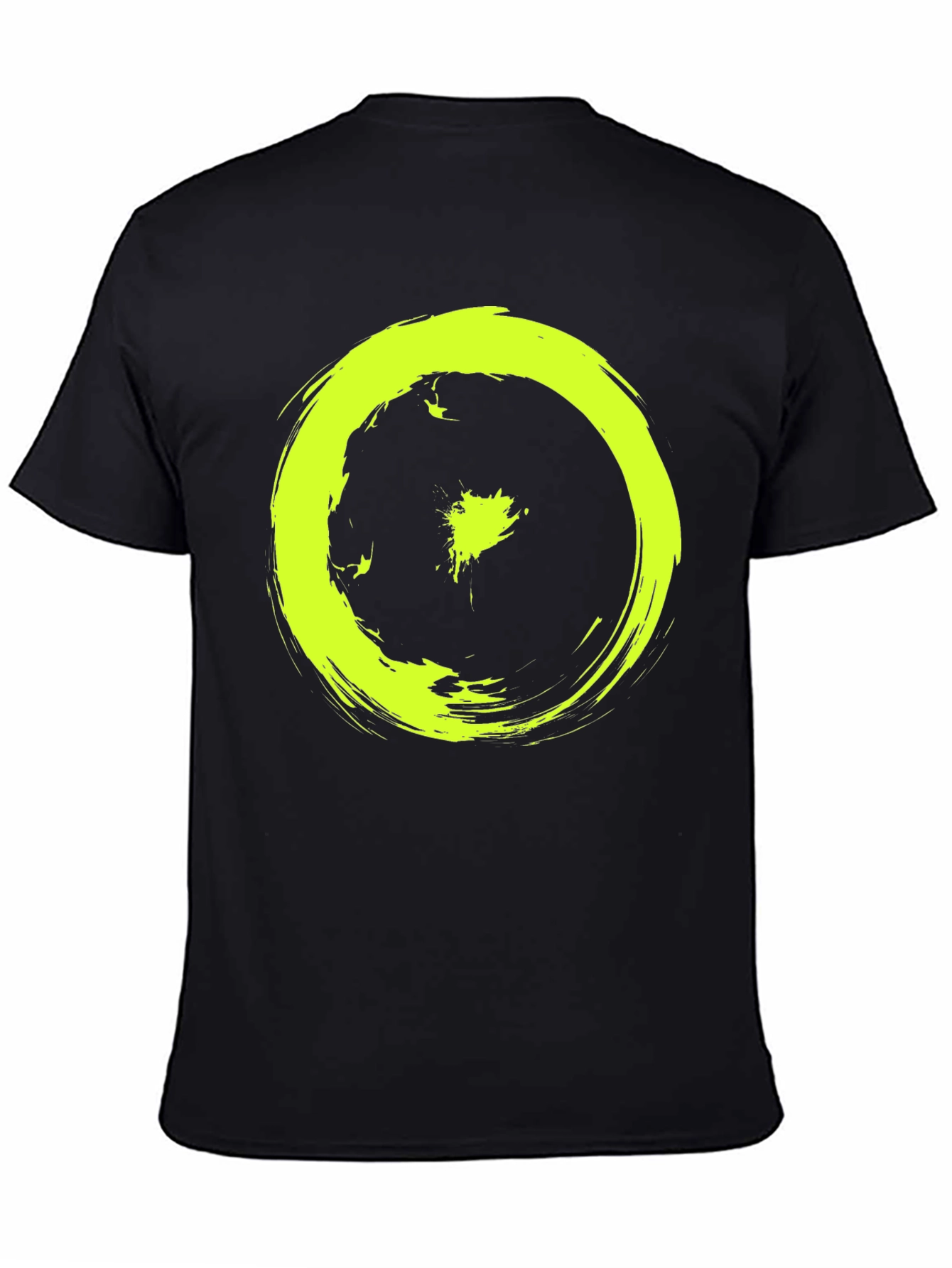 Enso Circle Graphic Tee - Black Casual Shirt
