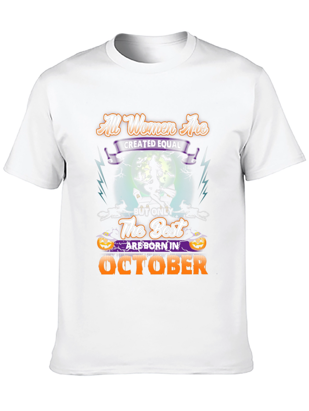 Halloween October Birthday Witch T-Shirt