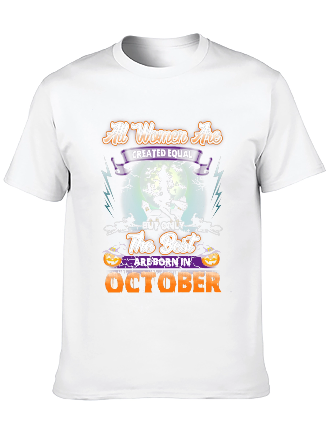 Halloween October Birthday Witch T-Shirt
