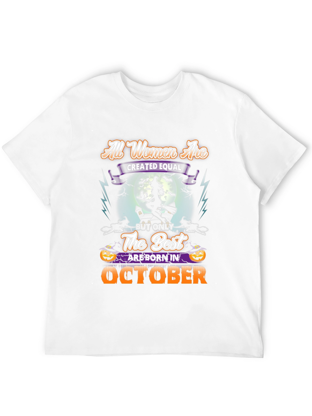 Halloween October Birthday Witch T-Shirt