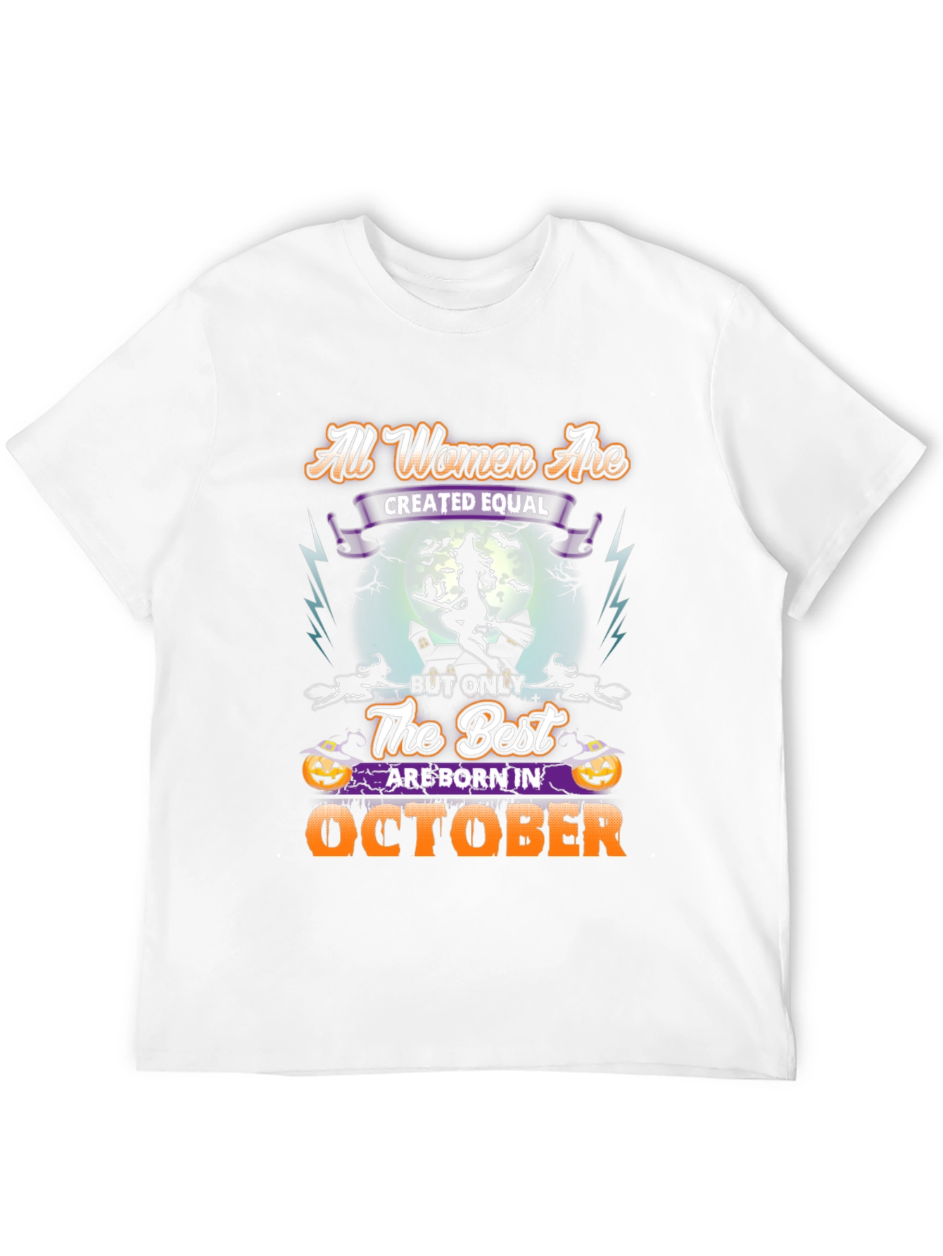 Halloween October Birthday Witch T-Shirt