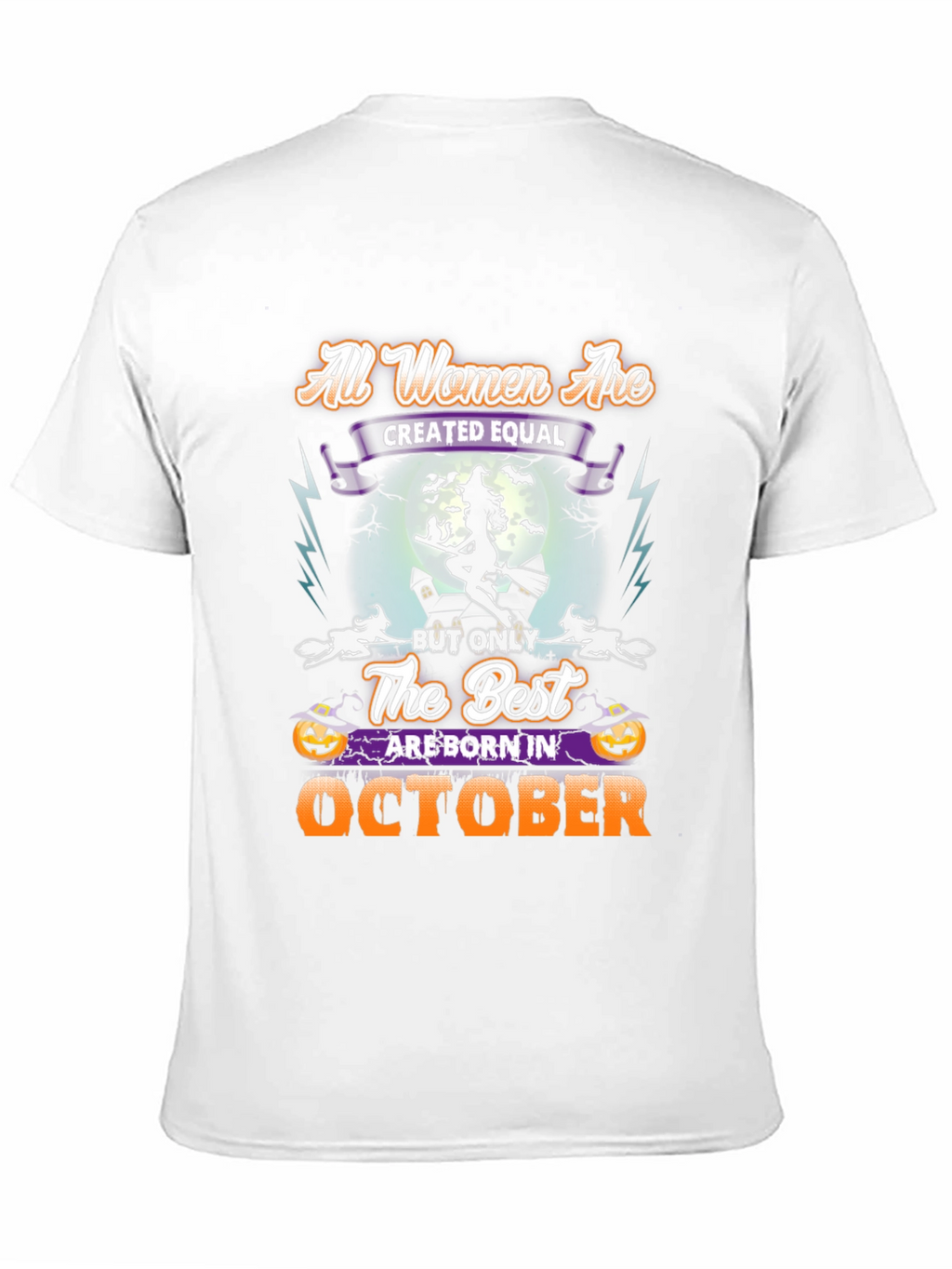 Halloween October Birthday Witch T-Shirt