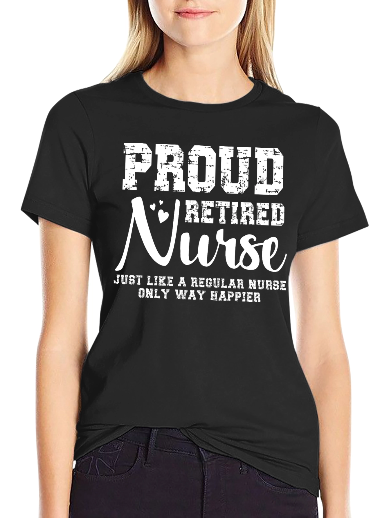 Proud Retired Nurse T-Shirt - Happy Retirement Gift
