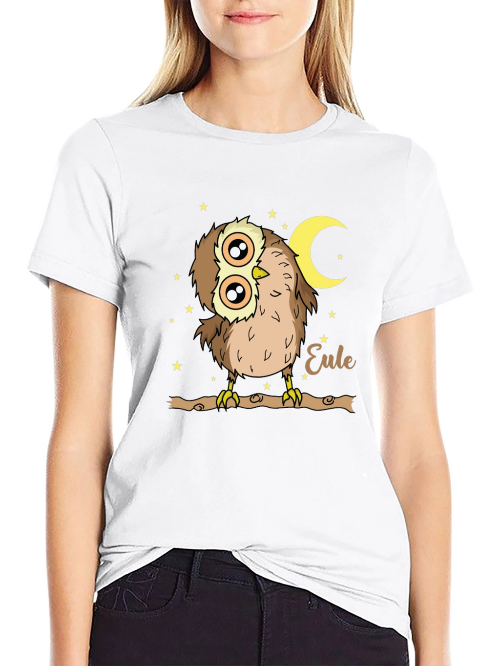 Owl T-Shirt: Cute Cartoon Bird Tee