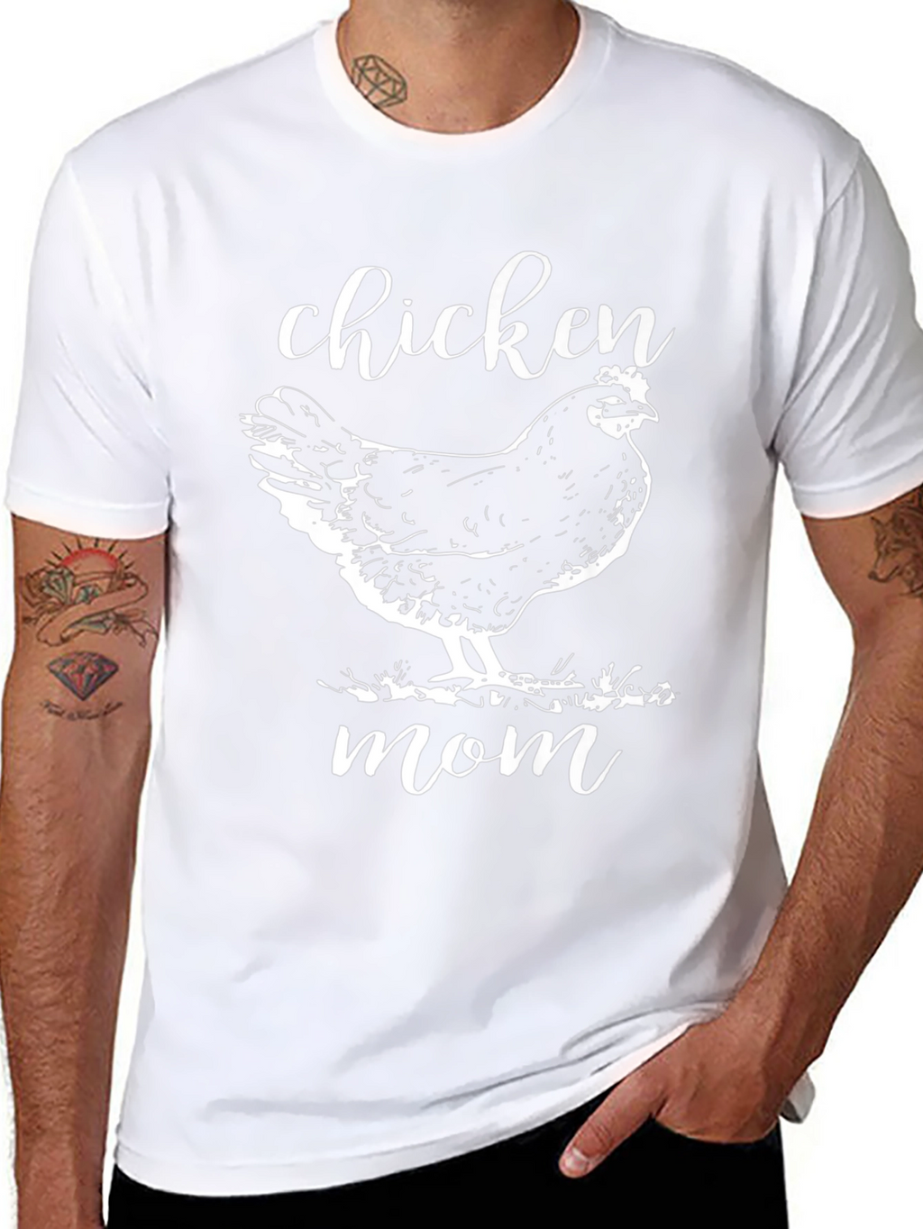 Chicken Mom Graphic Tee