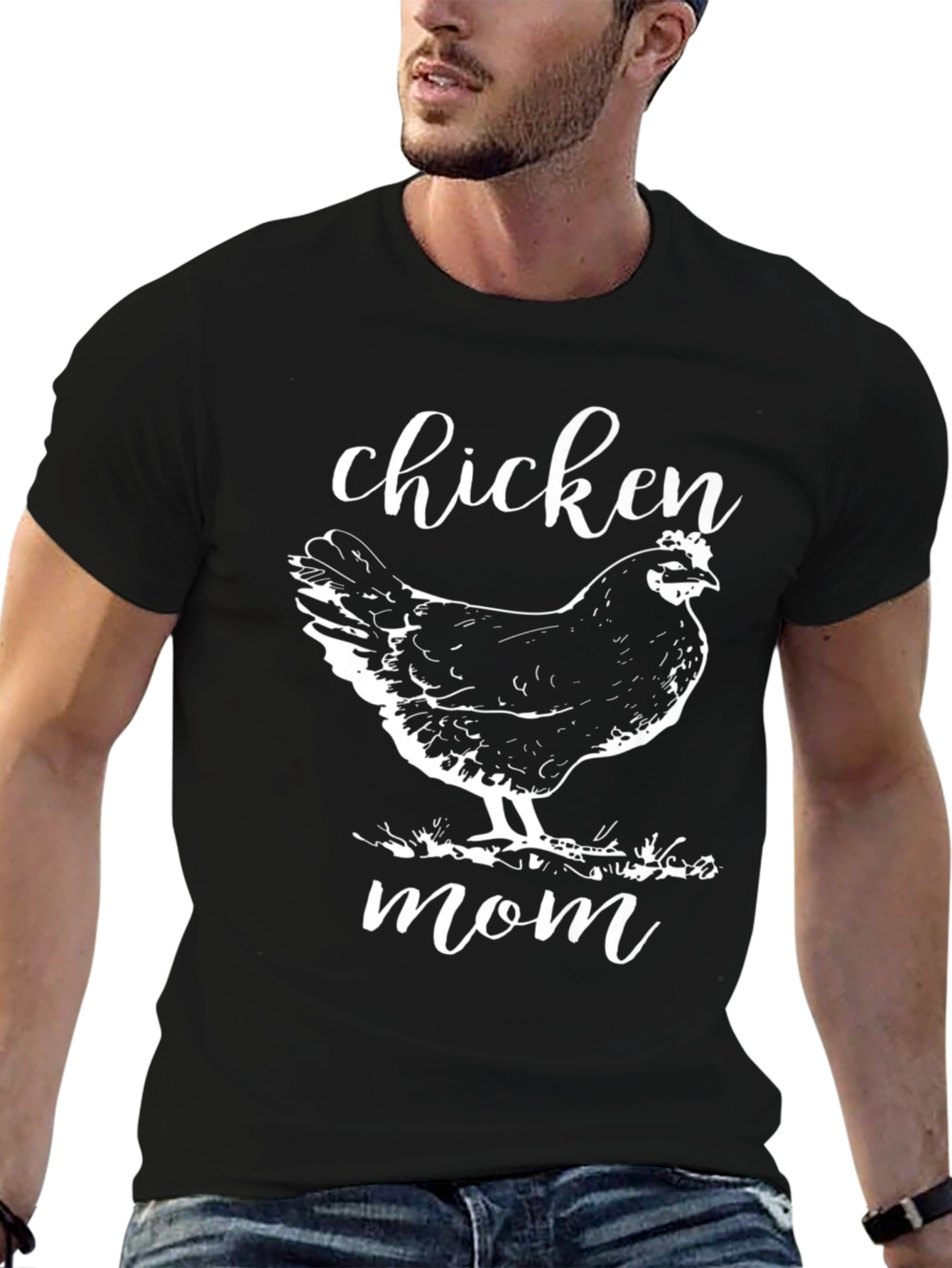 Chicken Mom Graphic Tee