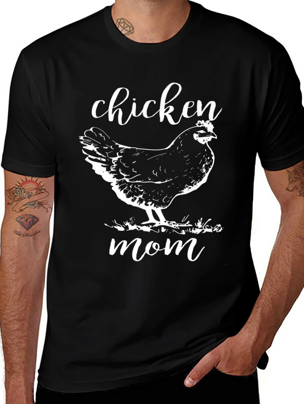 Chicken Mom Graphic Tee