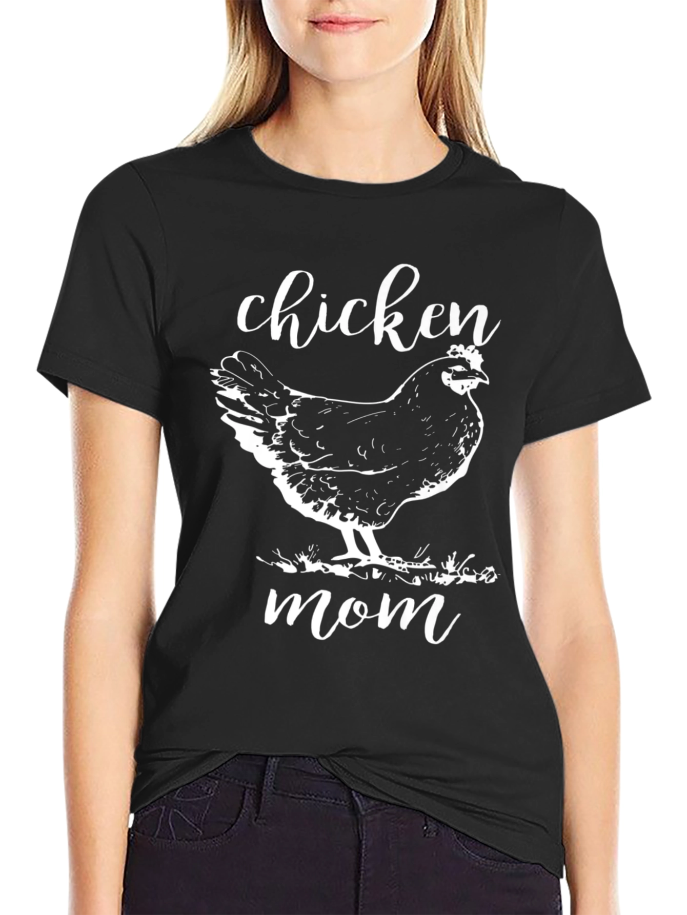 Chicken Mom Graphic Tee