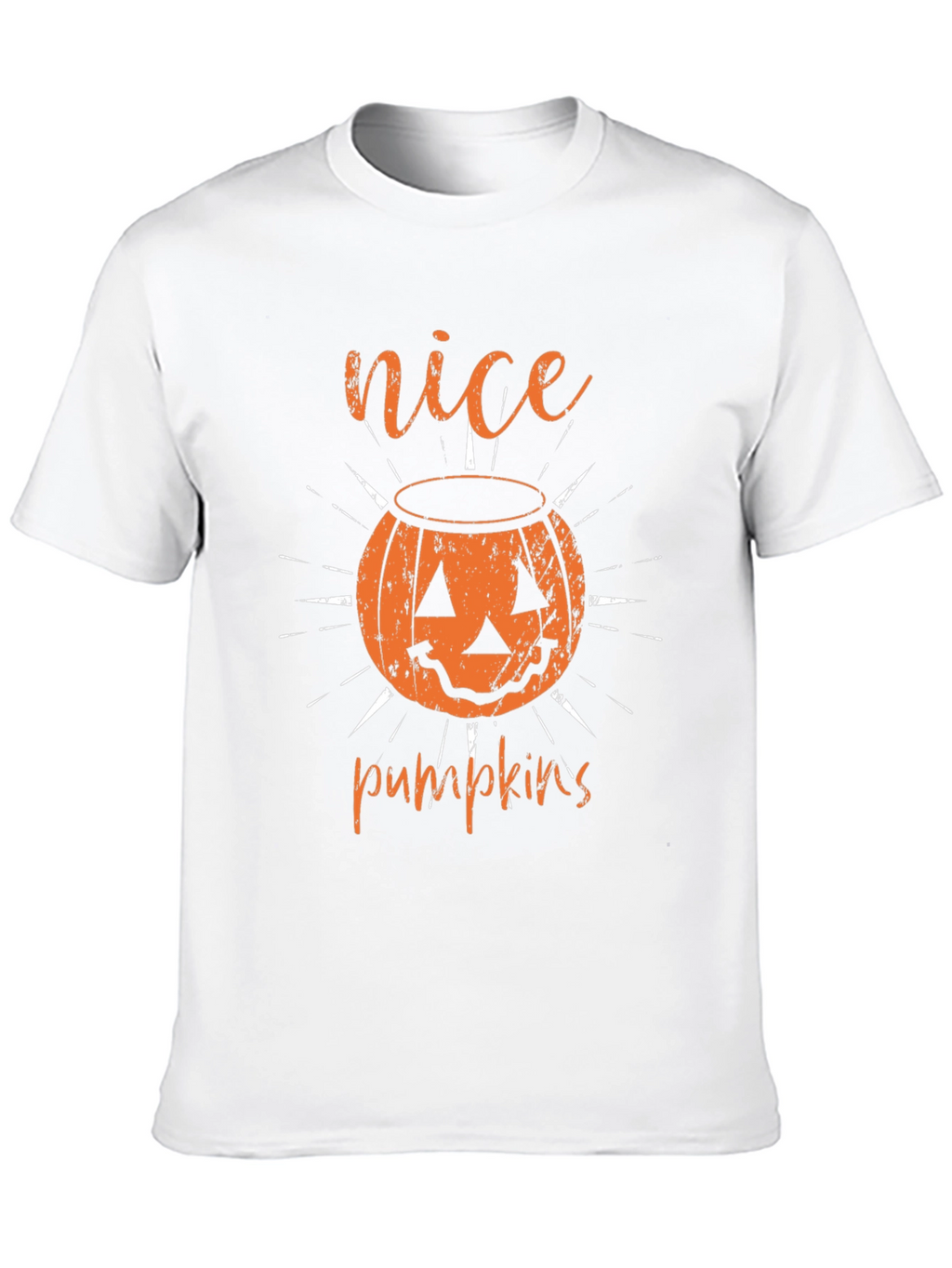 Nice Pumpkins Halloween T-Shirt - Black