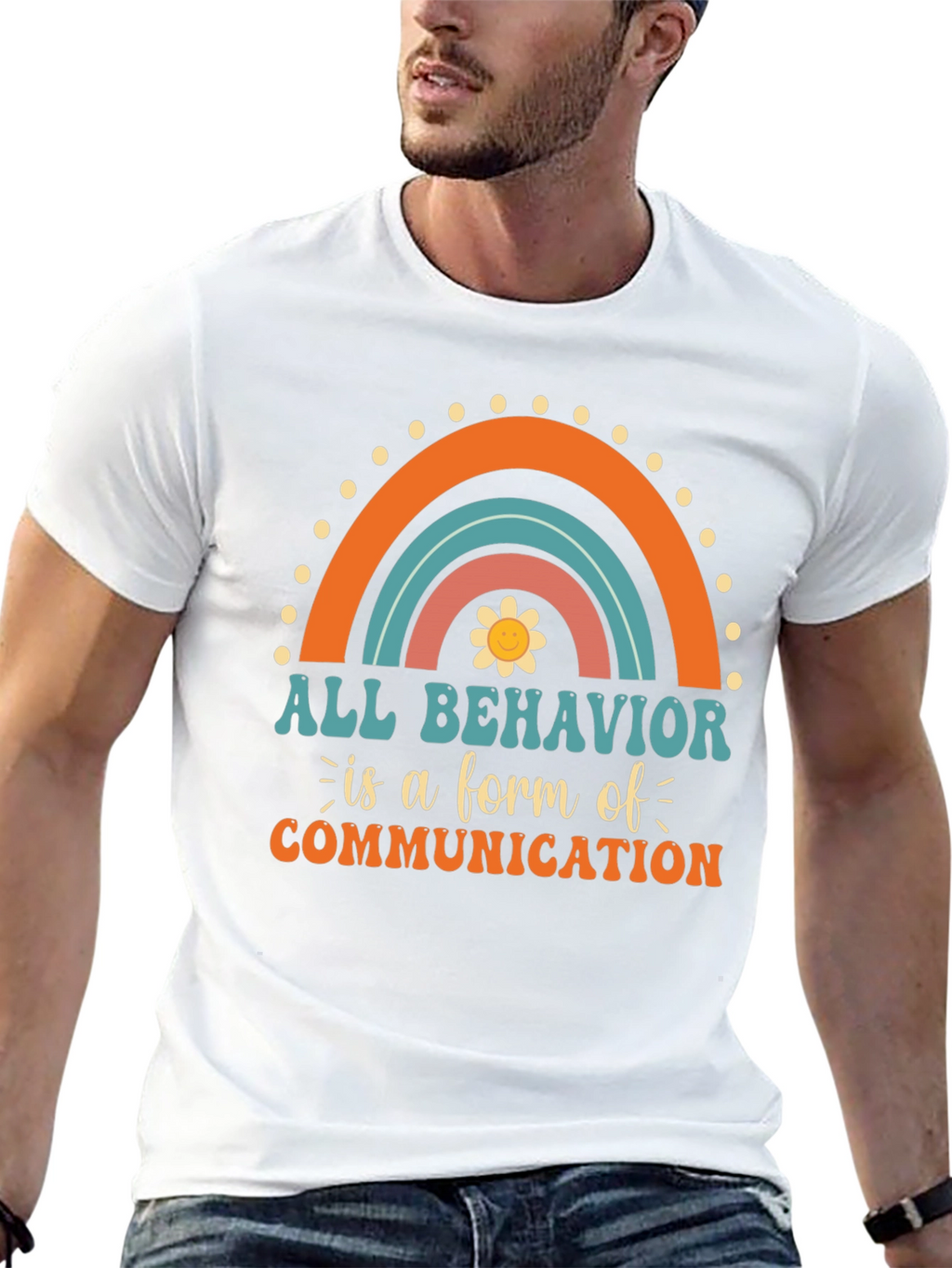 All Behavior is Communication Graphic Tee