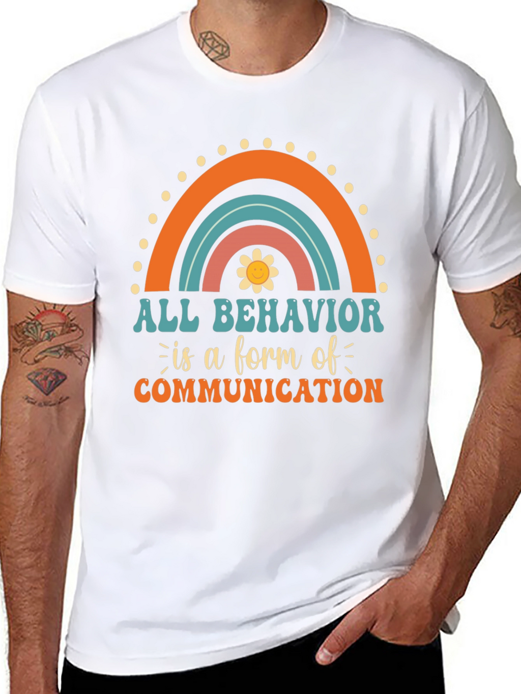 All Behavior is Communication Graphic Tee