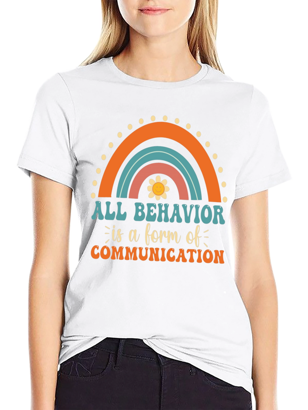All Behavior is Communication Graphic Tee