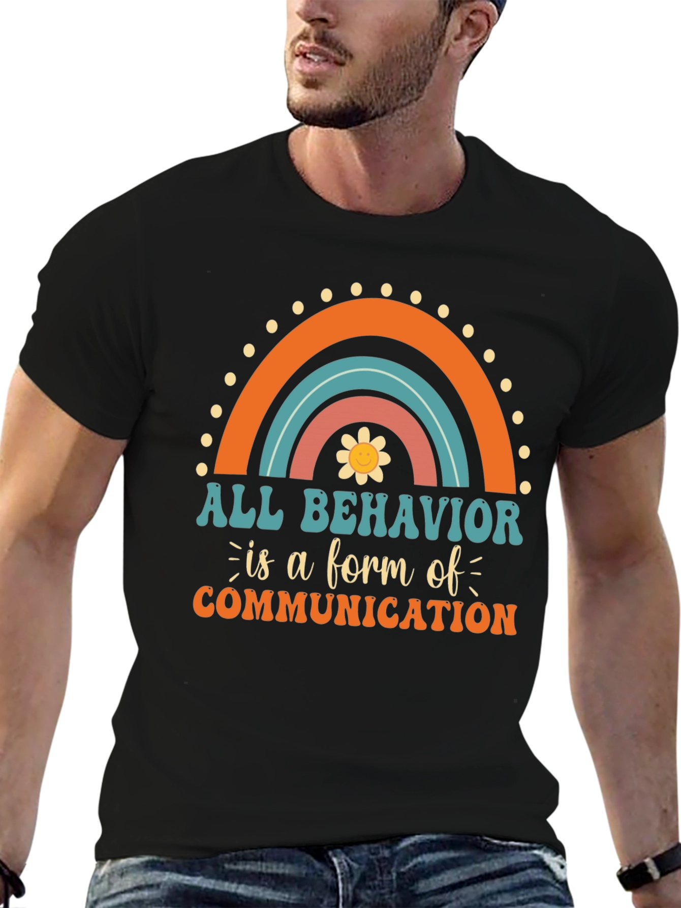 All Behavior is Communication Graphic Tee