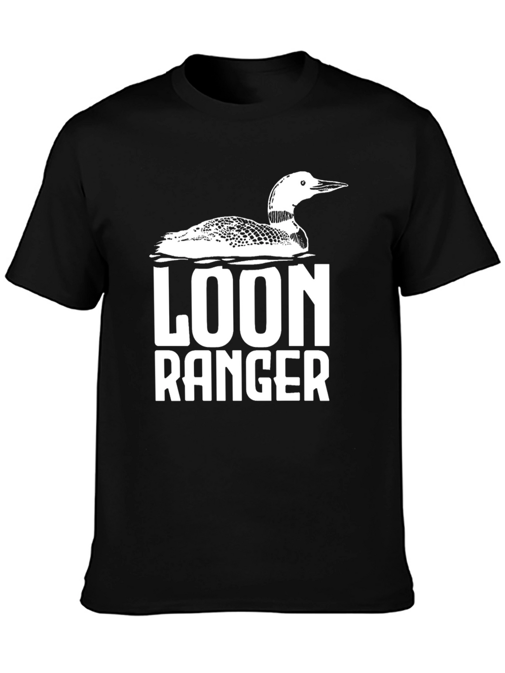 Loon Ranger Black Graphic T-Shirt