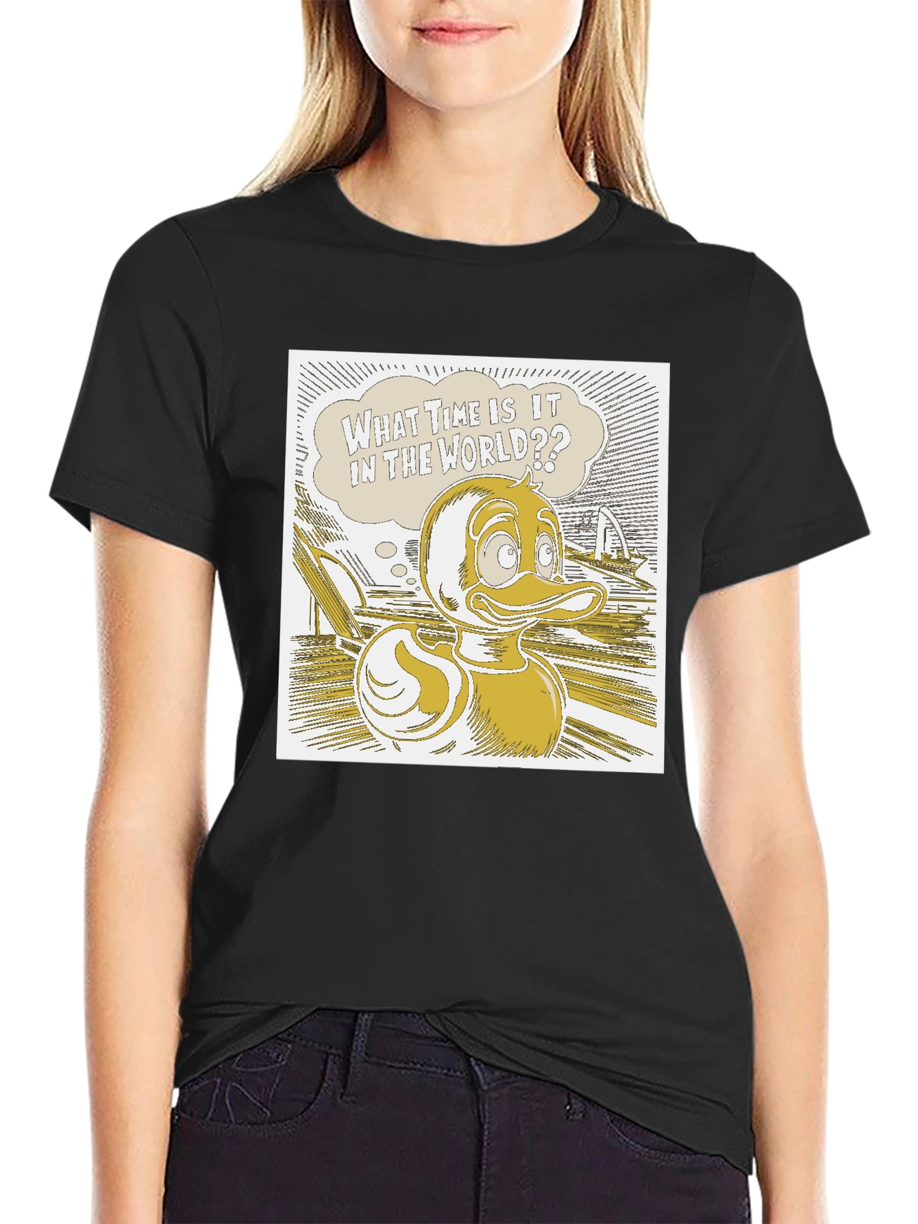 Duck Time T-Shirt: What Time is it in the World?