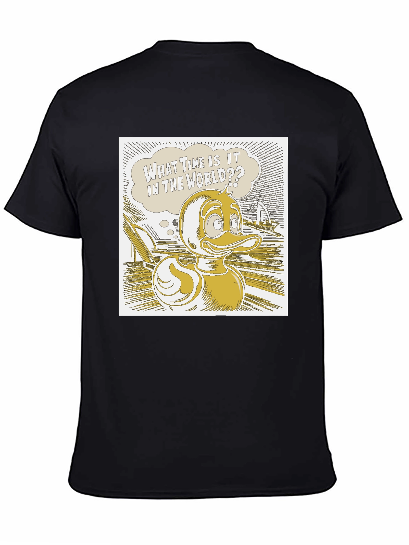 Duck Time T-Shirt: What Time is it in the World?