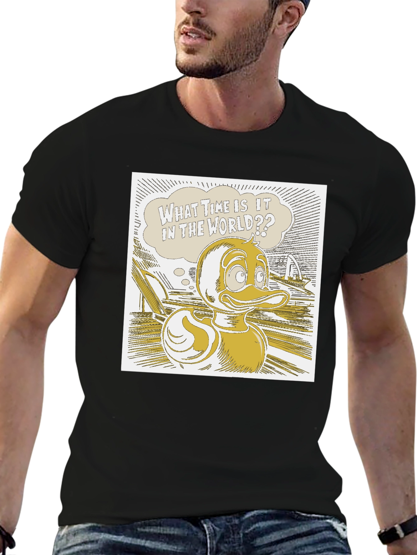 Duck Time T-Shirt: What Time is it in the World?
