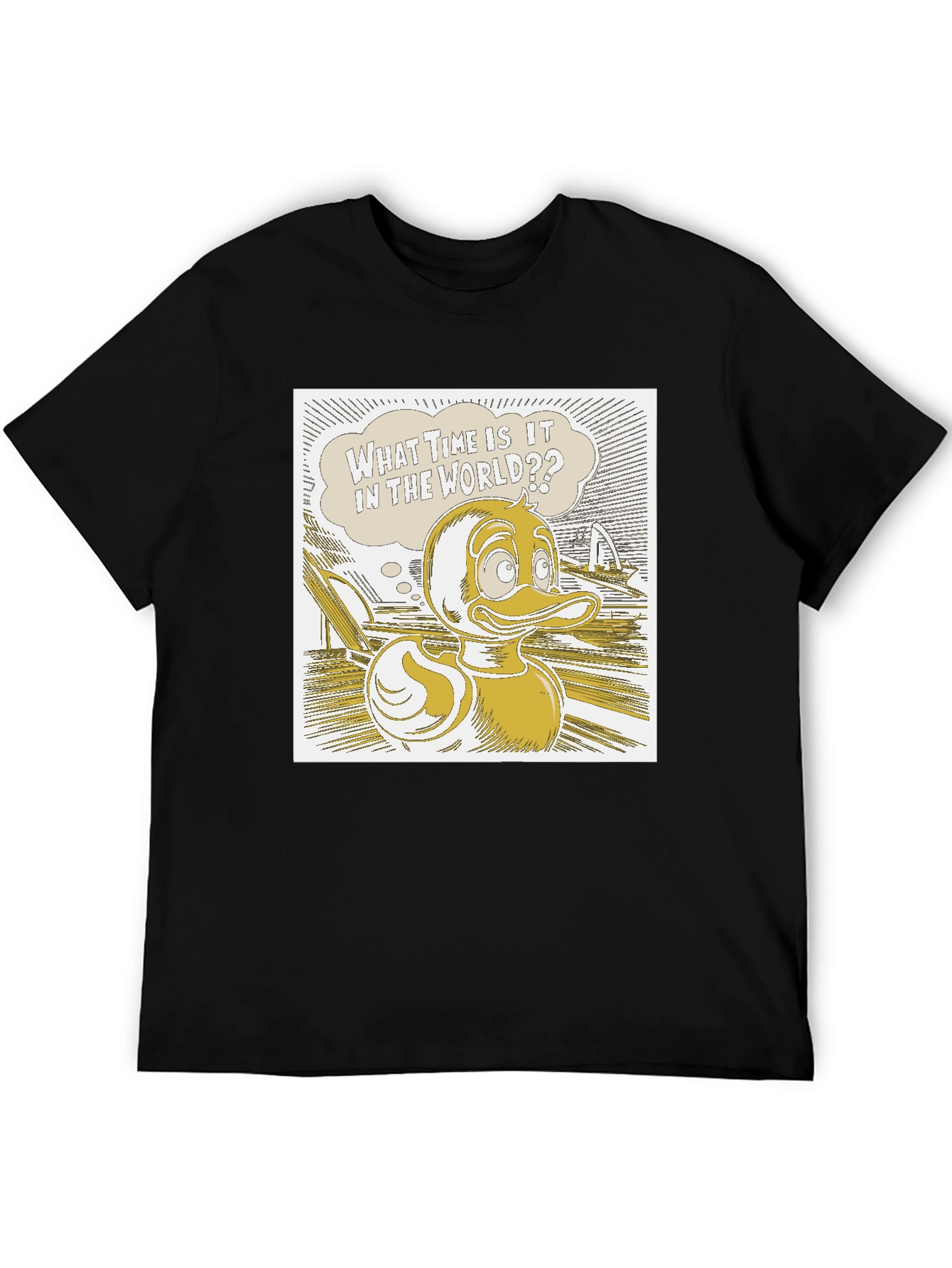 Duck Time T-Shirt: What Time is it in the World?