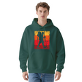 Modern Style Graphic Hoodie - Eye-Catching Design #0492