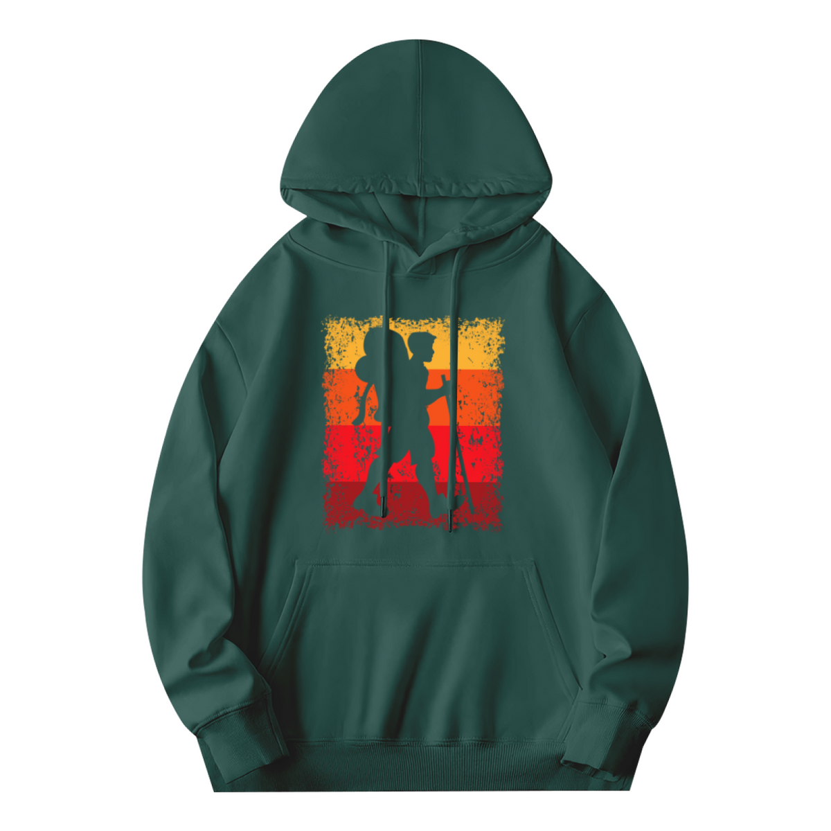 Modern Style Graphic Hoodie - Eye-Catching Design #0492