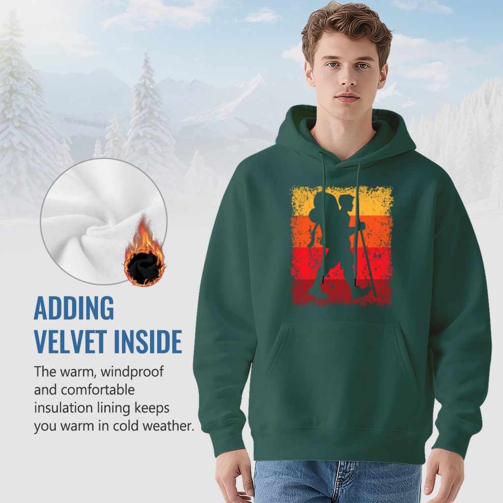 Modern Style Graphic Hoodie - Eye-Catching Design #0492