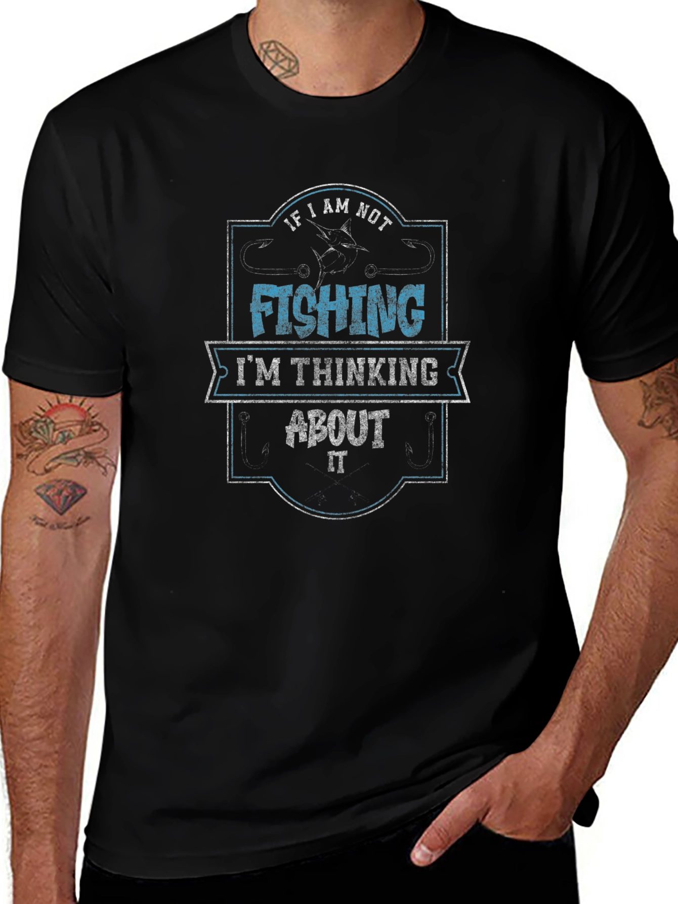 Fishing T-Shirt - If I Am Not Fishing