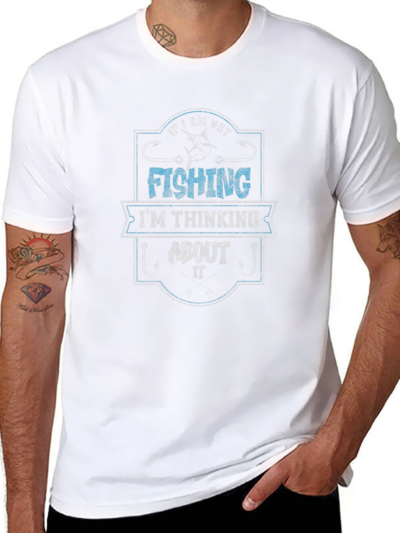 Fishing T-Shirt - If I Am Not Fishing