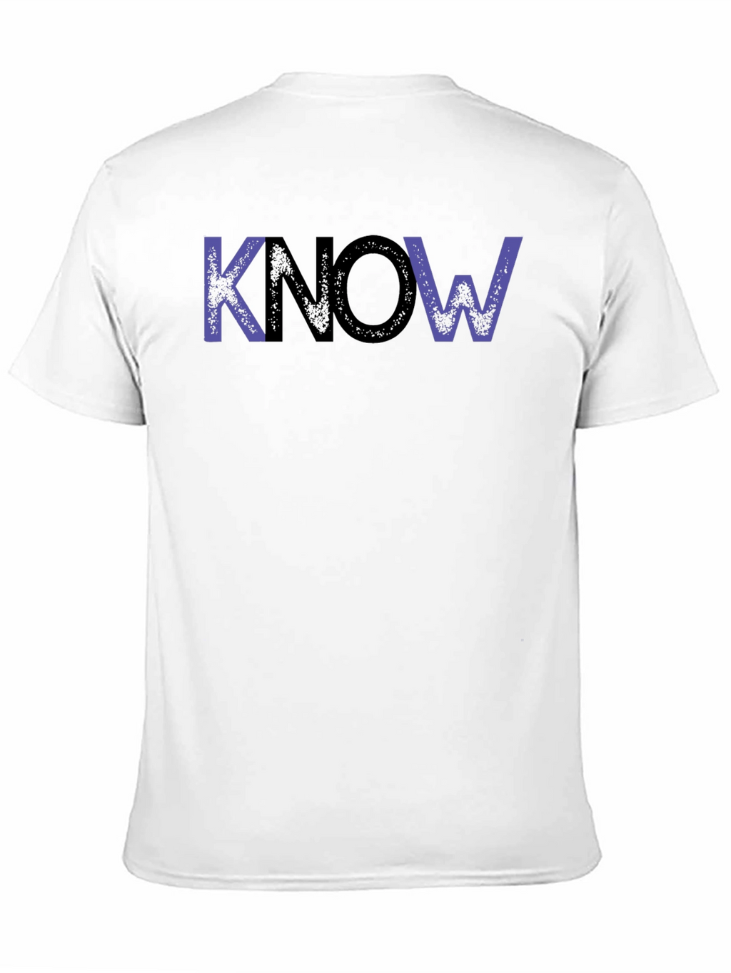 KNOW Graphic Tee - Stylish Black Cotton T-Shirt