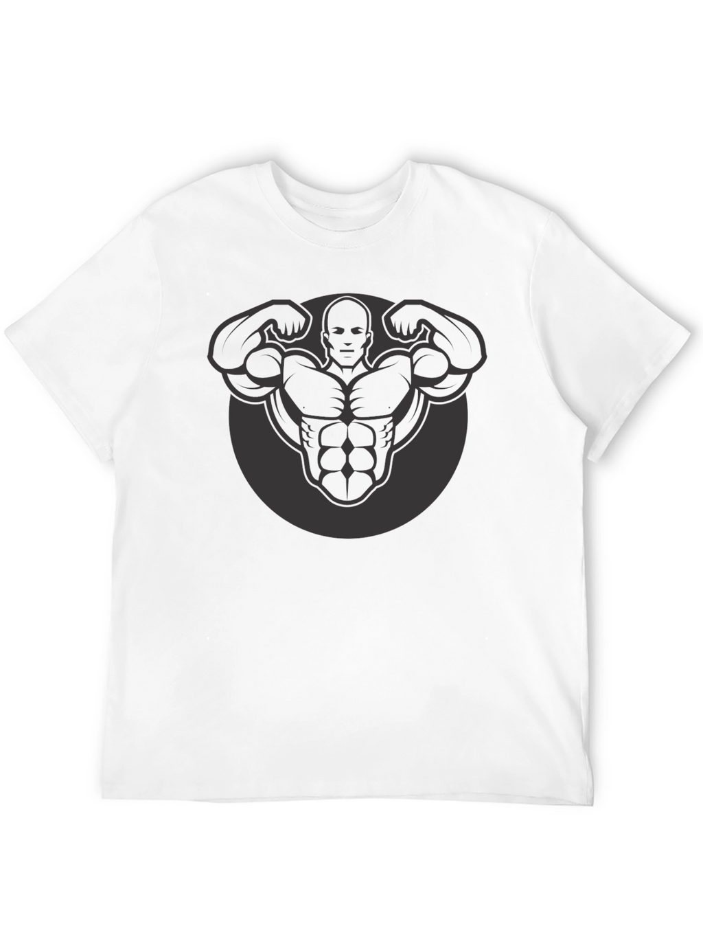 Black Gym Body Graphic T-Shirt