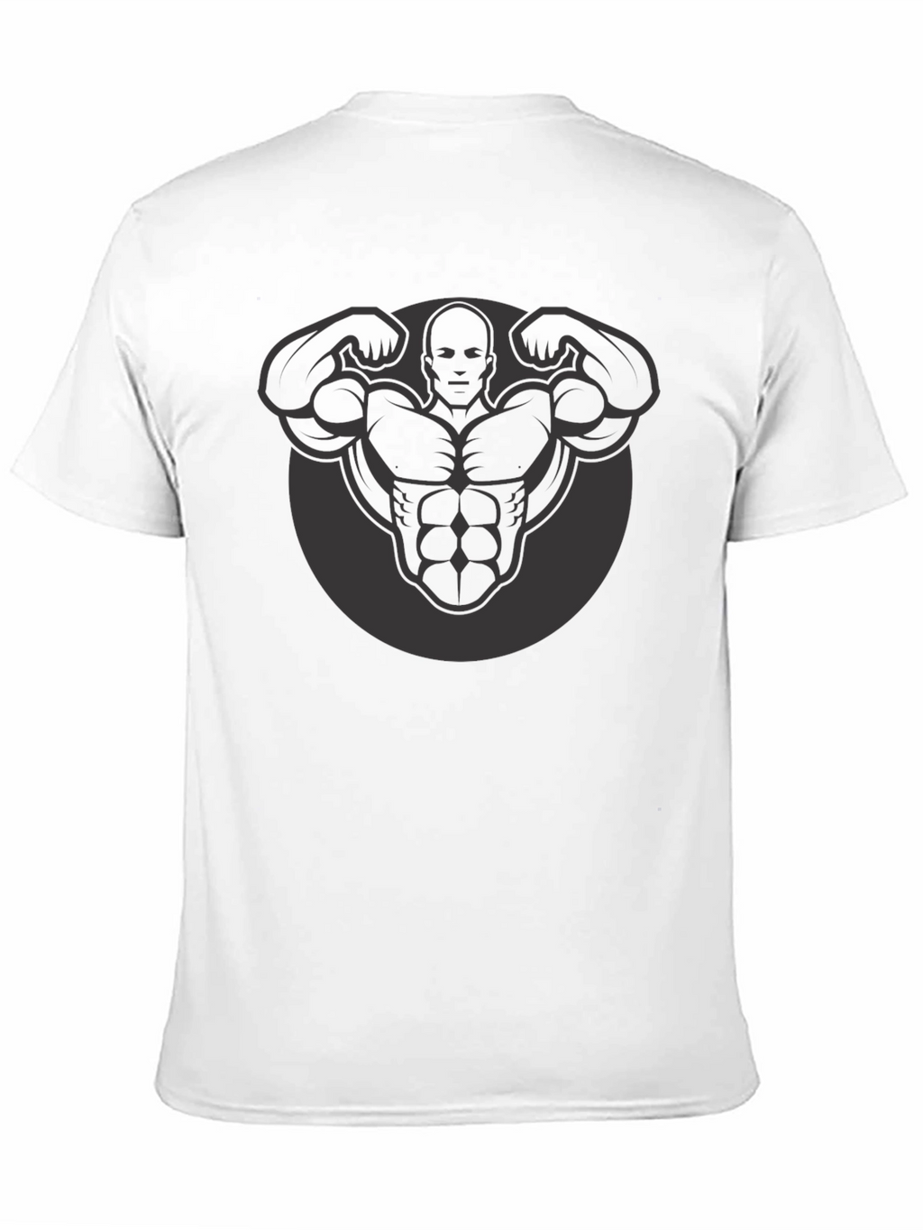 Black Gym Body Graphic T-Shirt