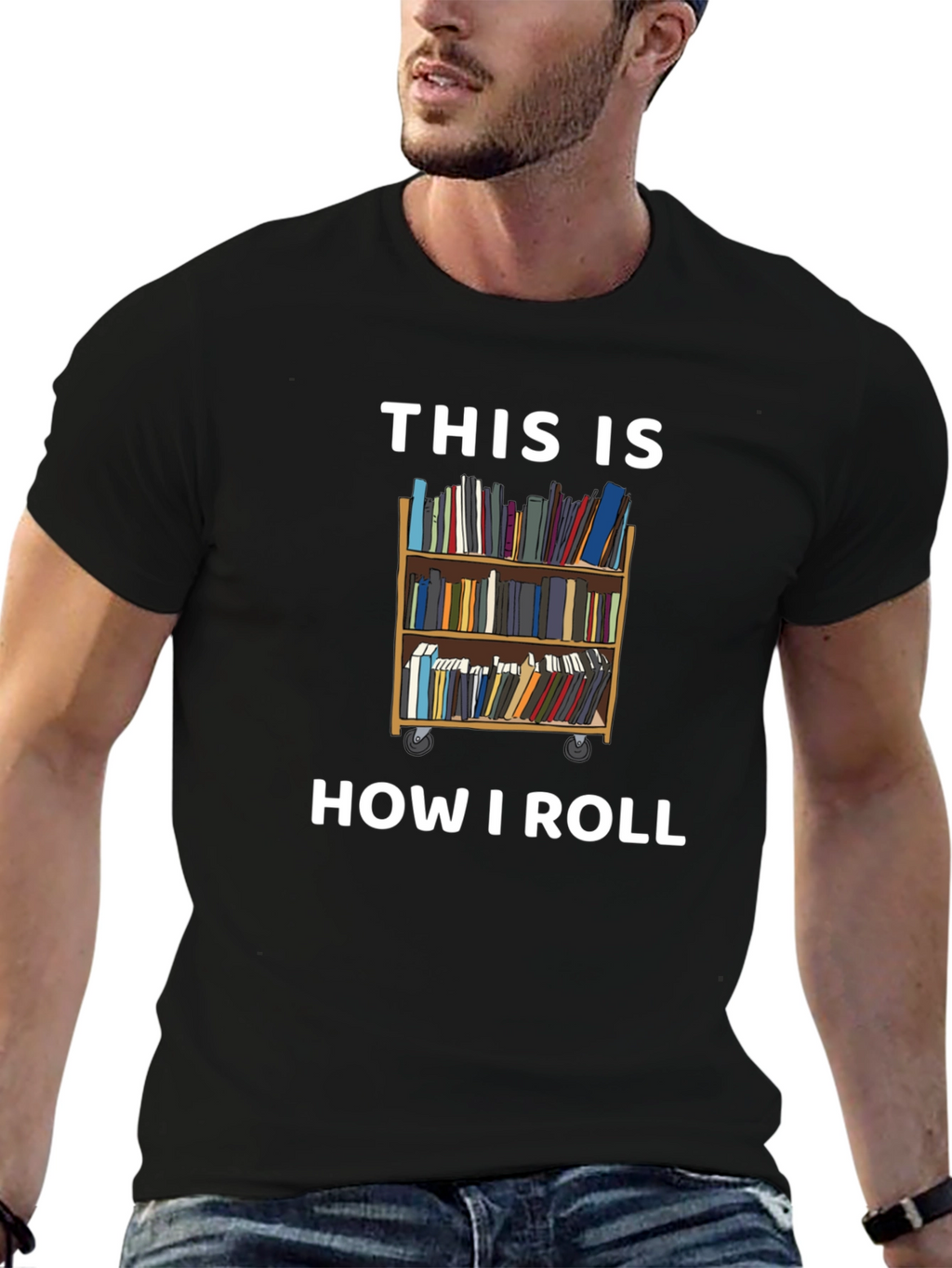 This is How I Roll - Book Lover T-Shirt
