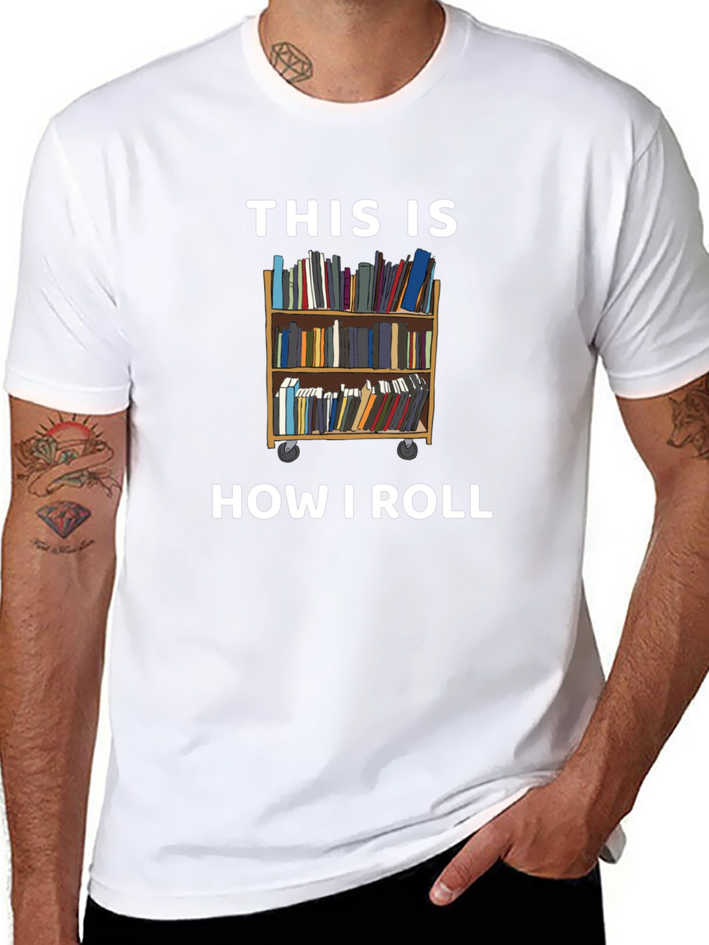 This is How I Roll - Book Lover T-Shirt