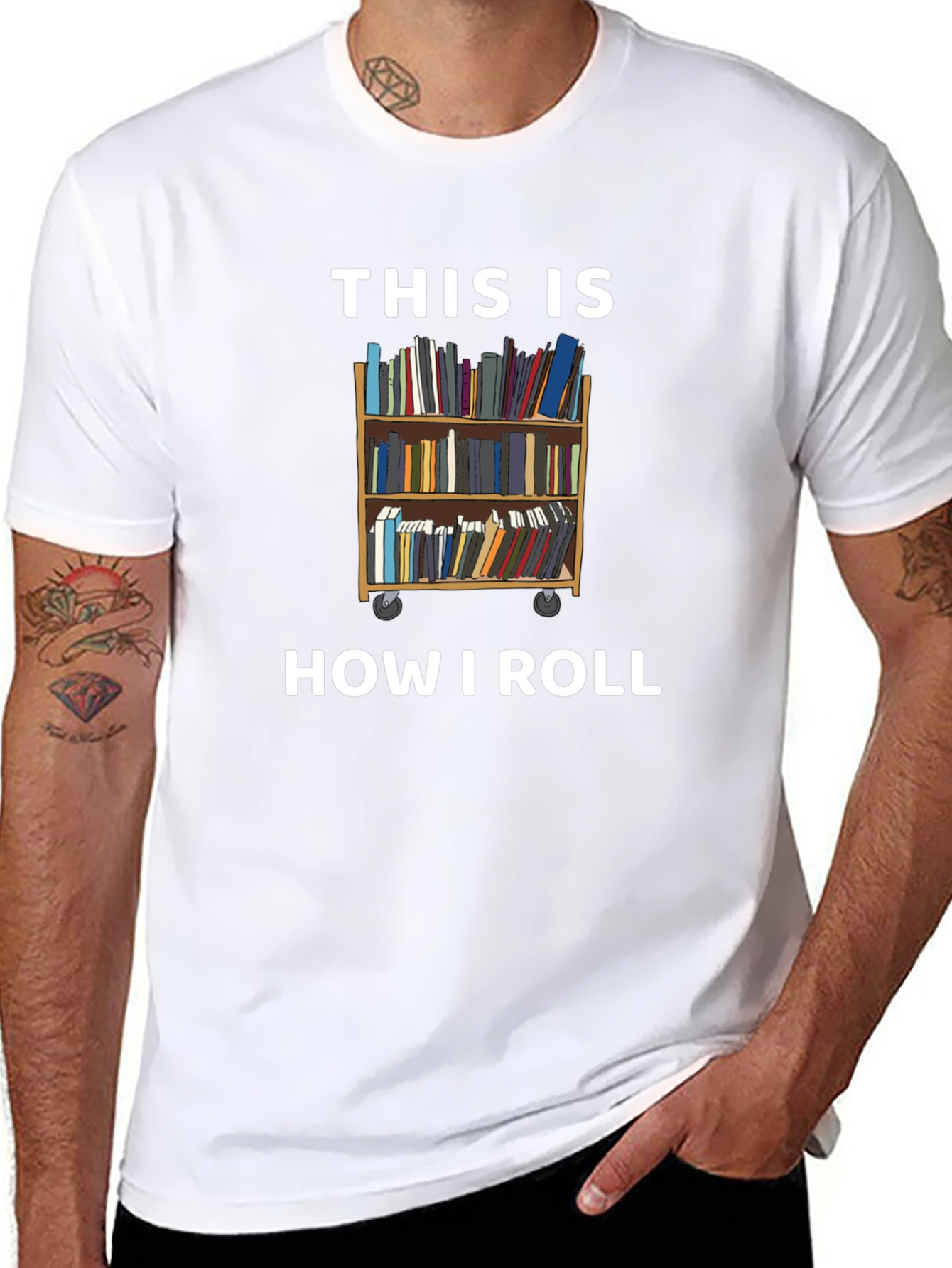 This is How I Roll - Book Lover T-Shirt