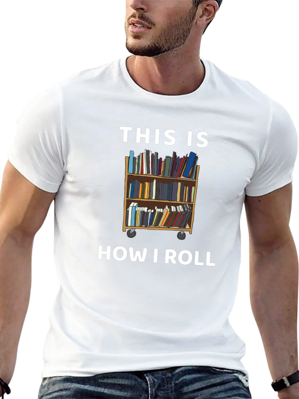 This is How I Roll - Book Lover T-Shirt