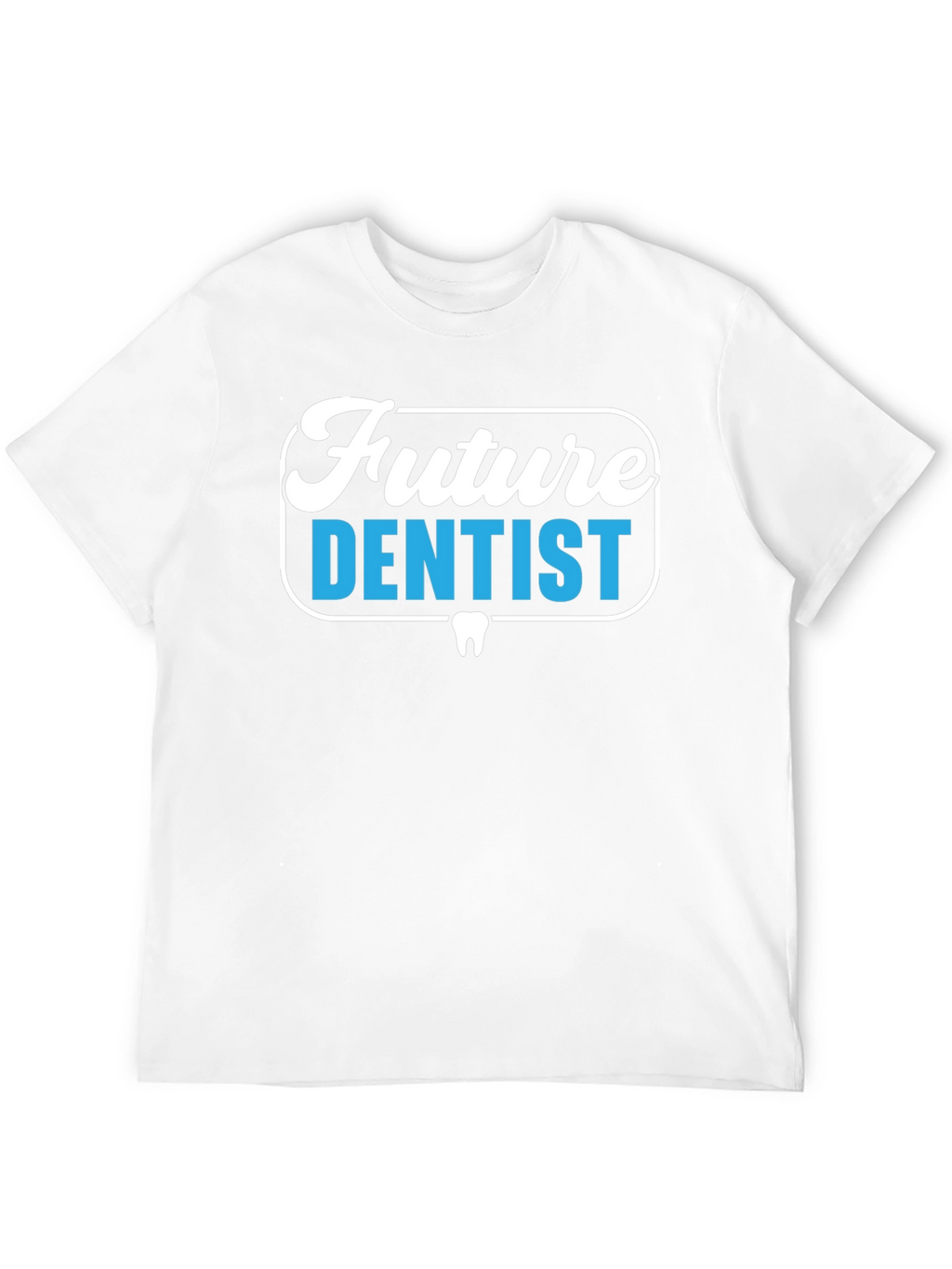 Future Dentist Graphic Tee - Black Cotton T-Shirt